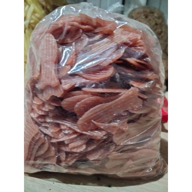 

keripik motif ikan rasa gurih