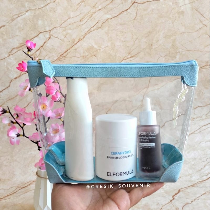 Clear Pouch Pvc Kombinasi Custom