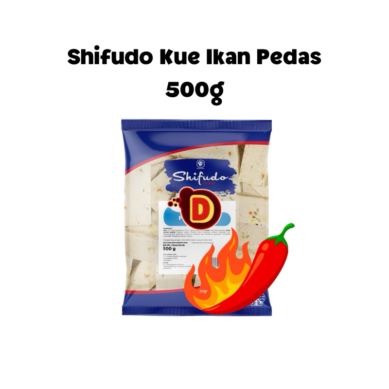 

Shifudo kue Ikan Pedas 500gr / shabu shabu / stimbut / steamboat / stimbot / dimsum