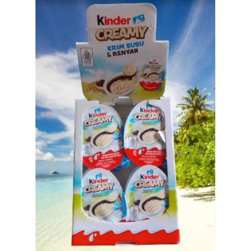 

Kinder Creamy / Krim Susu dan Renyah