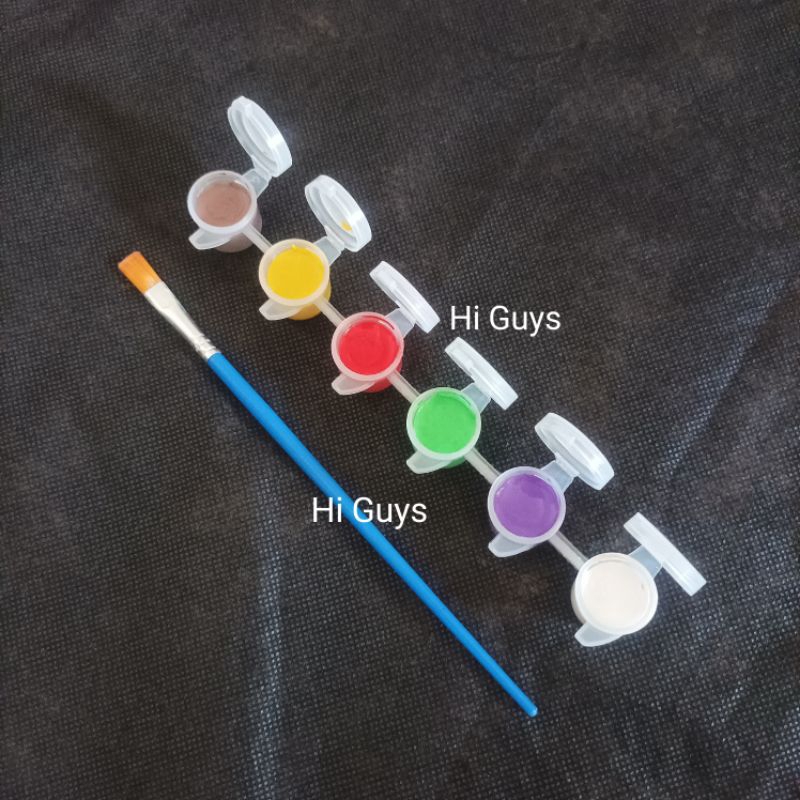 

Cat lukis akrilik cat gambar untuk anak-anak mewarnai