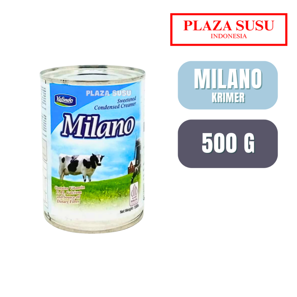 

SUSU KRIMER MILANO SUSU KENTAL MANIS SWEETENED CREAMER ISI 500G KALENG