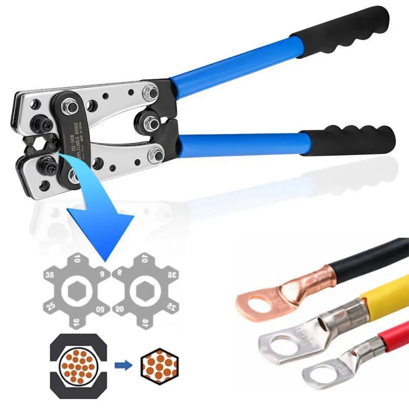 HX-50B Crimping Tool Skun Cable Lug Crimping Tool Tang Press Crimping Tang Skun
