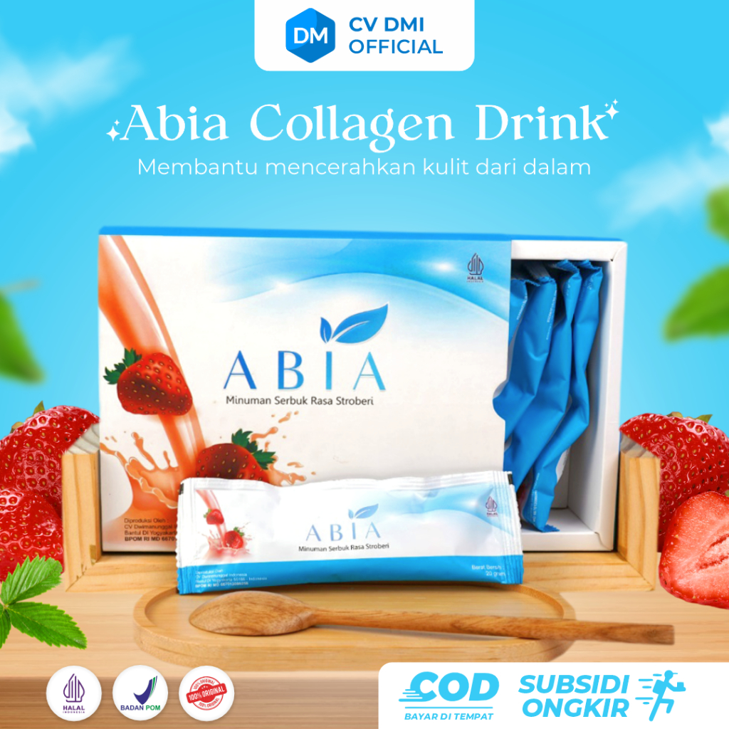 

ABIA Beauty Collagen Drink Strawberry