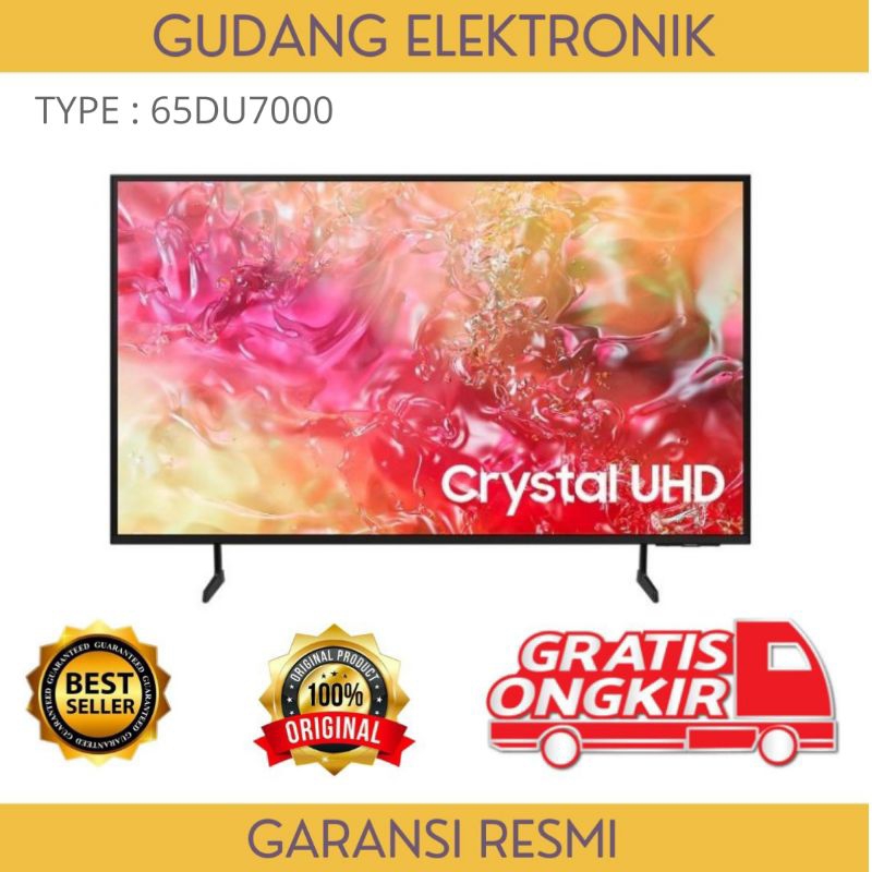 TV LED SAMSUNG 65 INCH - 65DU7000 - UHD SMART TV