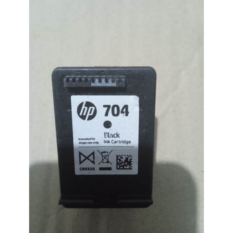 catridge hp 704 refilan bekas