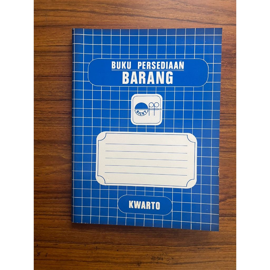 

Ricky Buku Persediaan Barang kwarto isi 90
