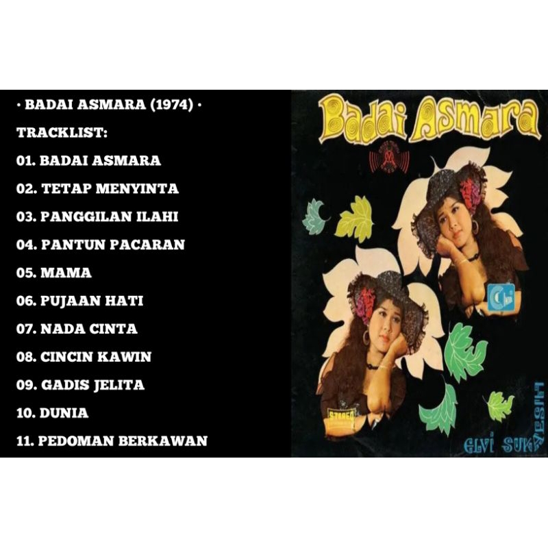elvy sukaesih cd album badai asmara 1974