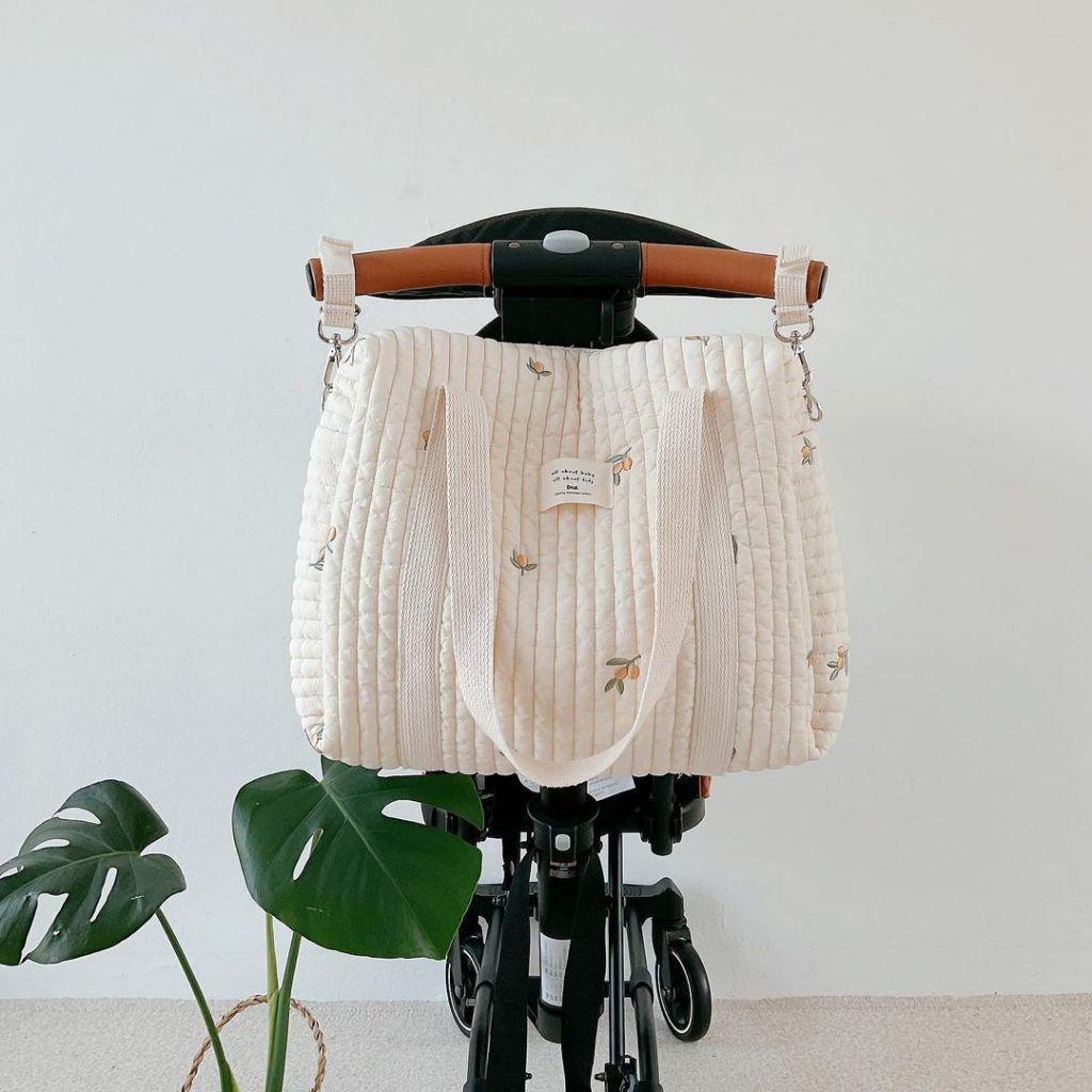 Terbaru Diaper Bag Korea Style Tas Ibu Modern, Tas Multifungsi Untuk Perlengkapan Bayi & Handbag