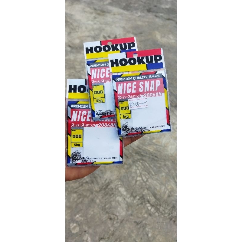 Nice Hook Up Snap pancing untuk Kaitan Umpan Casting Kili kili dan swivel murah kuat mancing pancing