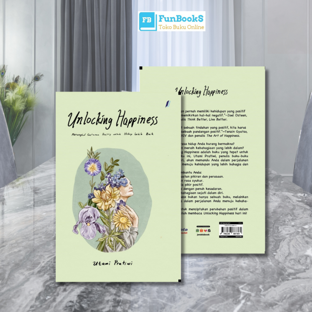 Buku Motivasi Unlocking Happiness Jendela Penerbit