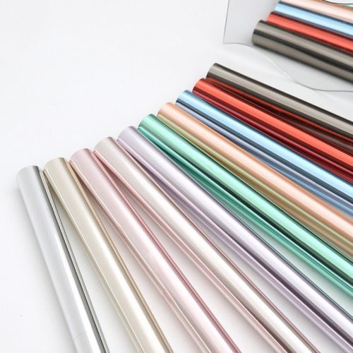 

Cellophane METALLIC Florist Kertas Kado - Flower Wrapping Paper / Kertas Buket