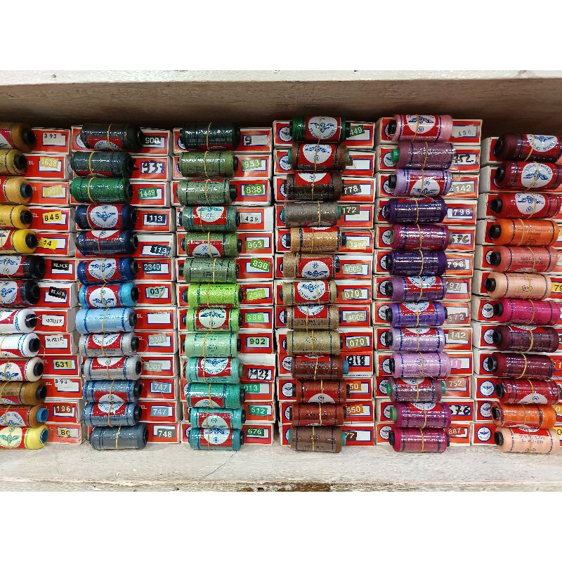 Benang Jahit Pipa & Roda, Flying Wheel & Pipes Brand