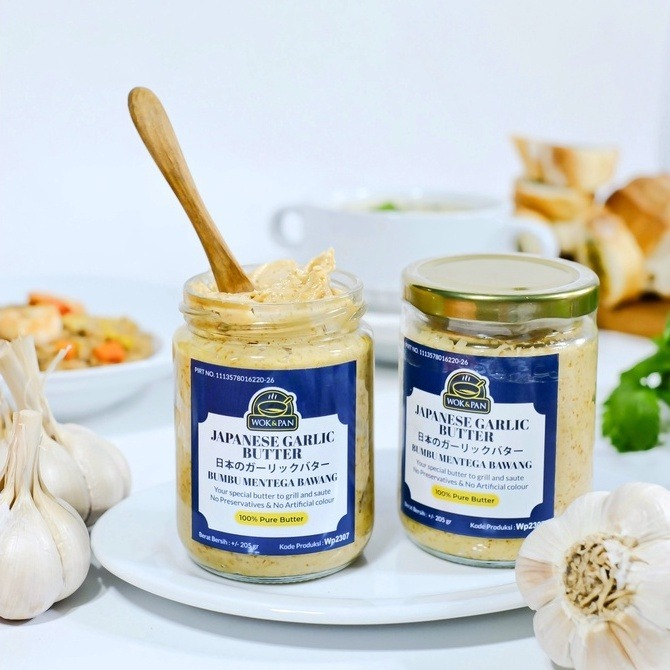 

RB JAPANESE GARLIC BUTTER 350gr WOKPAN Original / Garlic Butter Premium / Garlic Butter buat