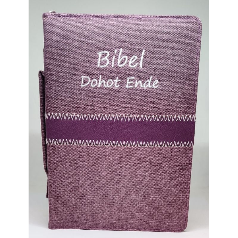 

SAMPUL BIBEL DOHOT ENDE SUPLEMEN MOTIF "AMAZING UNGU