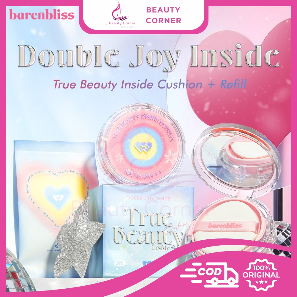 (Free Refill) BNB Barenbliss True Beauty Inside Cushion + Refill