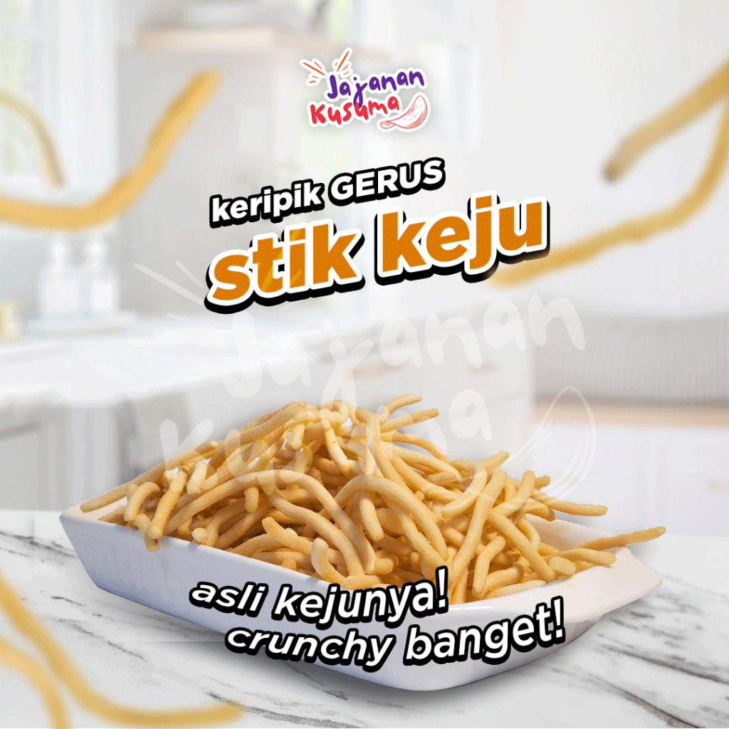 

Gerus Stik Keju Premium 130gr | Snack Keju Viral Kue Kering Cemilan Makanan Ringan Gurih Renyah