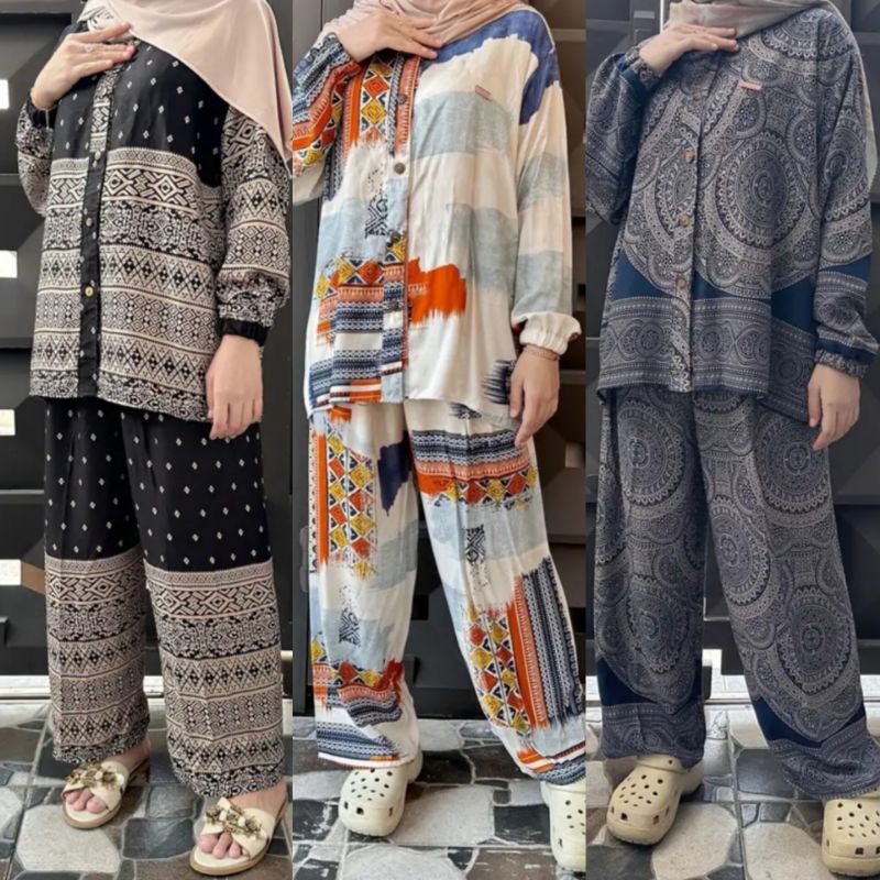 One set - stelan wanita - Makassar - Piyama Wanita Setcel