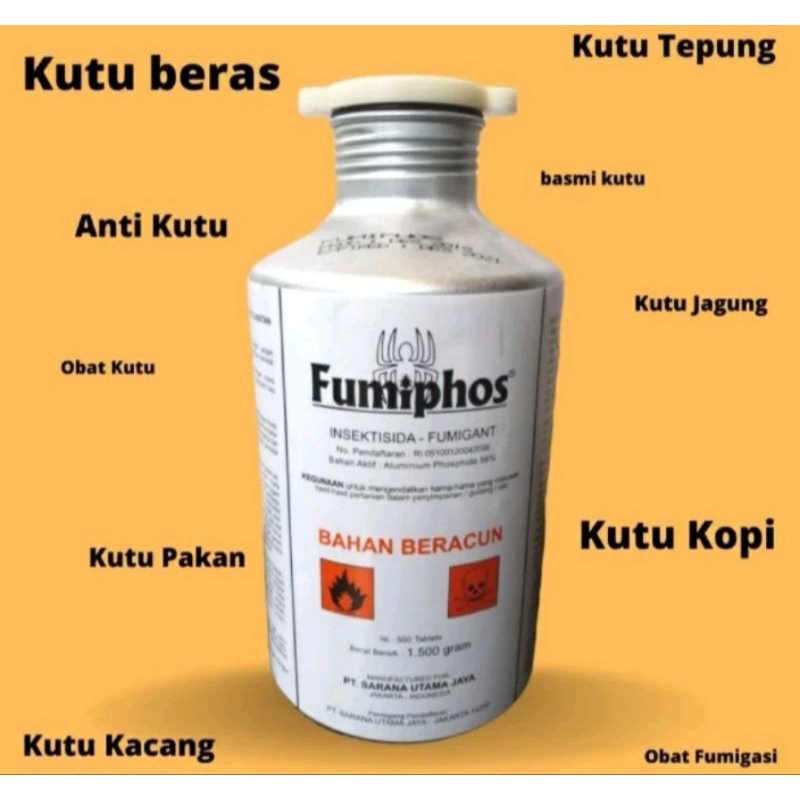 obat kutu beras#obat kutu jagung dan polowijo#fumiphos#fumigasi#racun tikus