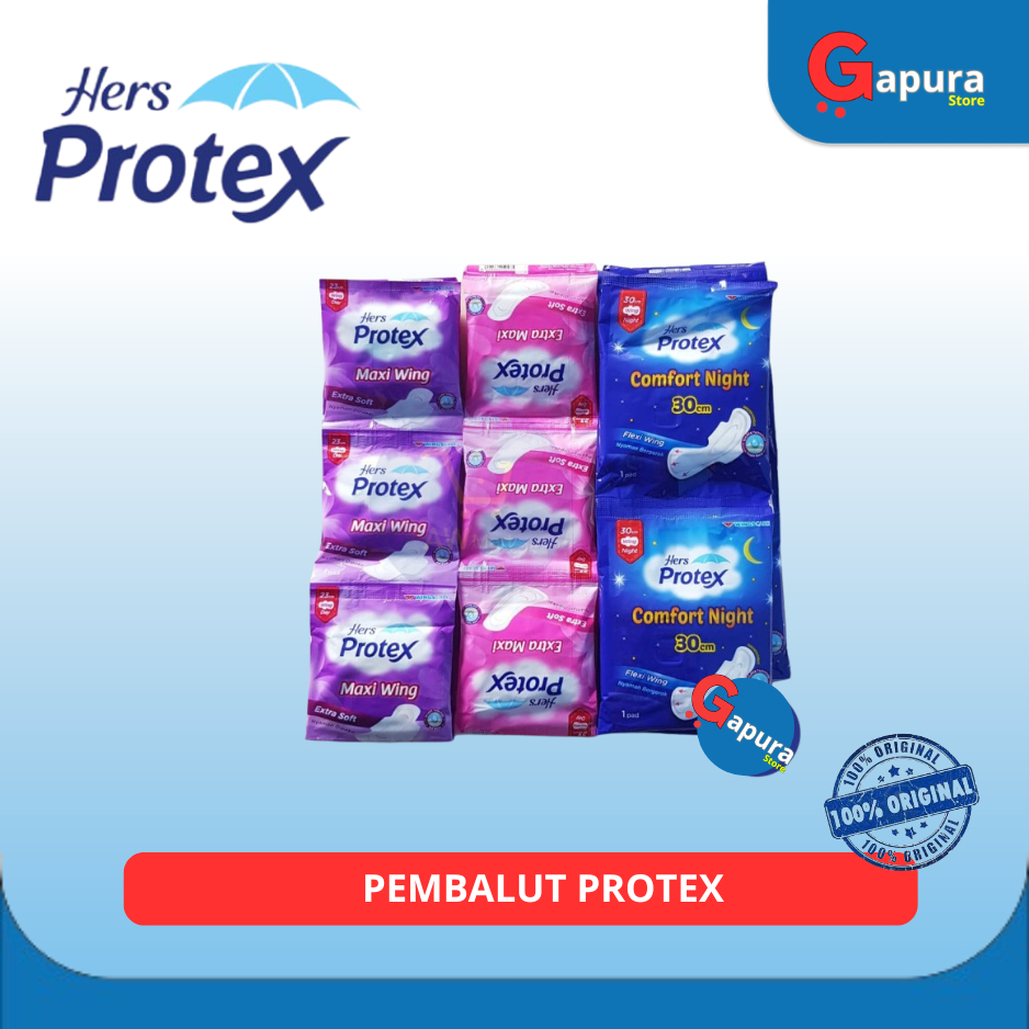 Pembalut protex renteng isi 10 pcs