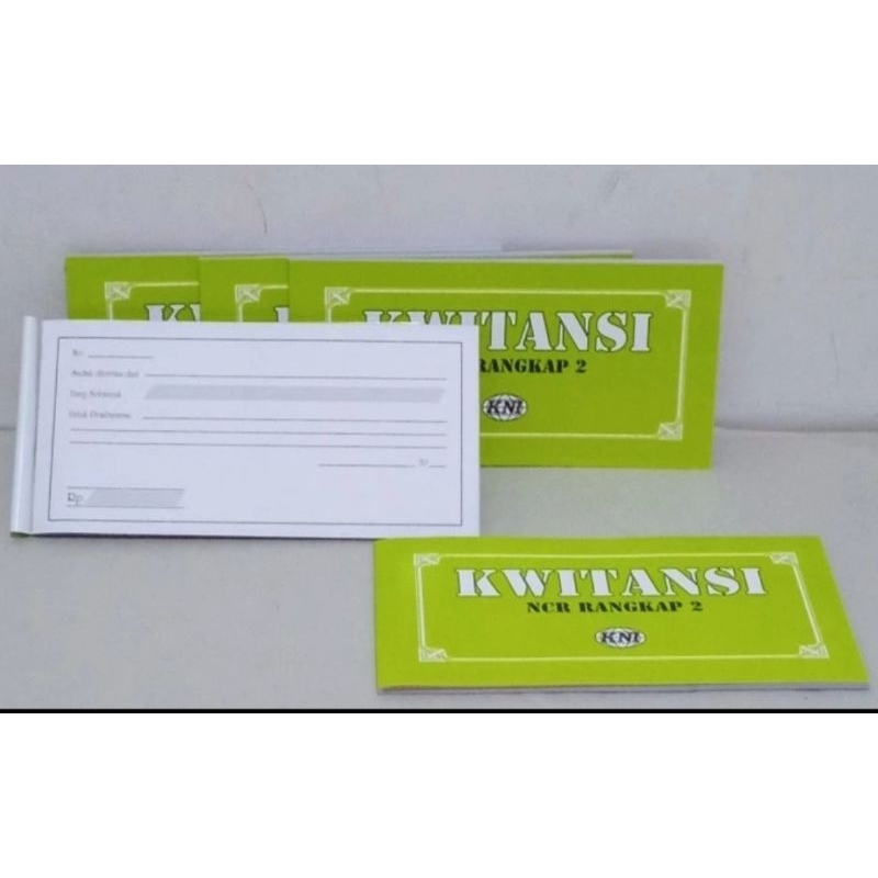 

Buku Kwitansi NCR Rangkap 2
