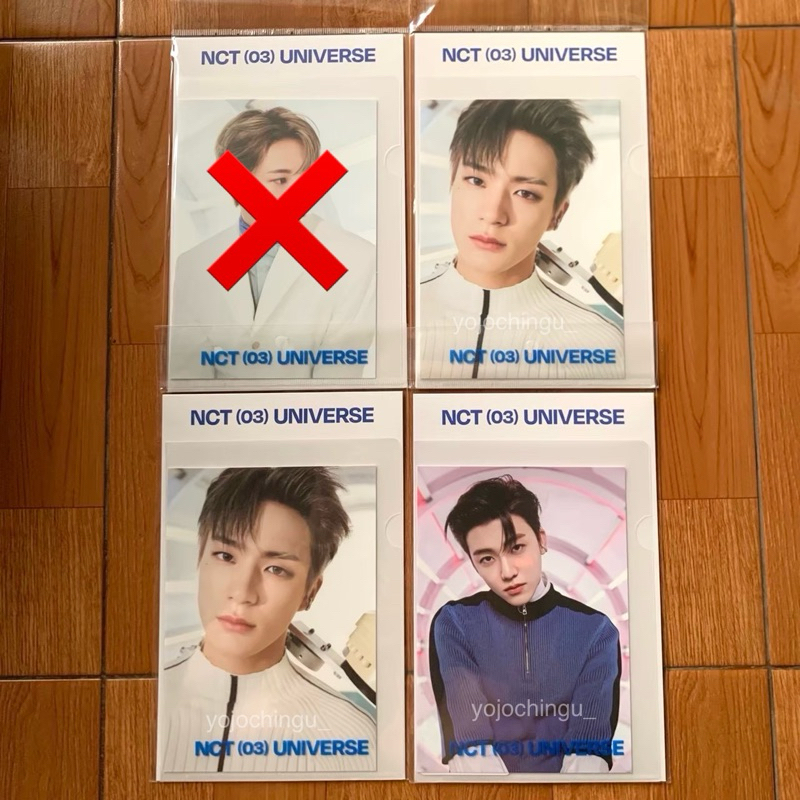 Postcard Hologram + Photocard NCT Universe