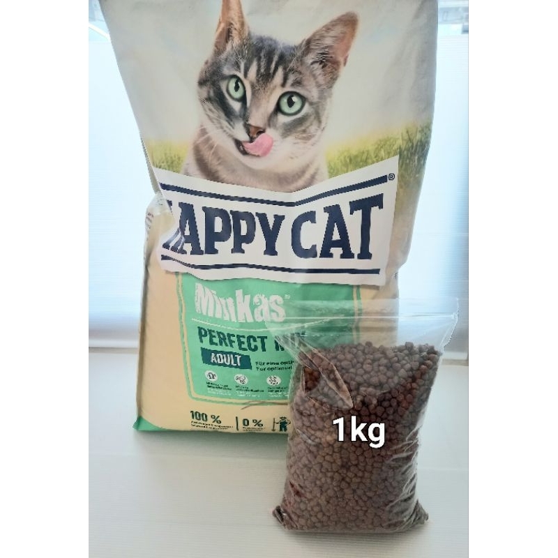 Happy Cat Minkas Perfect Mix 1kg Happy Cat Perfect Mix Makanan Kucing Dryfood Catfood Happy Cat