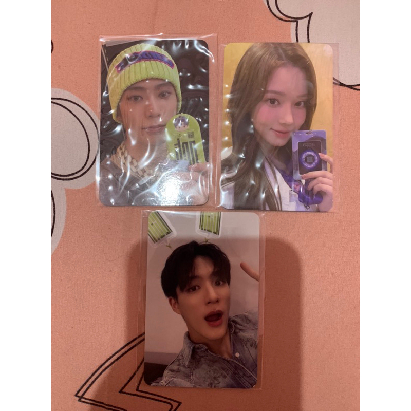 photocard pc nct 127 dream jaehyun jeno aespa winter lanyard hairband ballon everland ever smtown se
