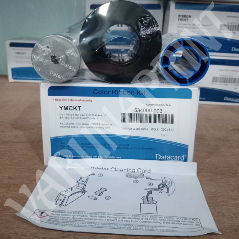 Ribbon YMCKT 534000-003 Datacard / Datacard / 534000-003 / Ribbon Datacard / Ribbon YMCKT / Ribbon Y