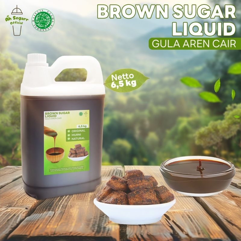 

[Bisa Cod] Gula Aren Cair Premium Berat 6,5Kg
