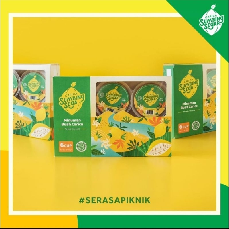 

Carica Sumbing Segar Minuman Buah Carica 1 Box