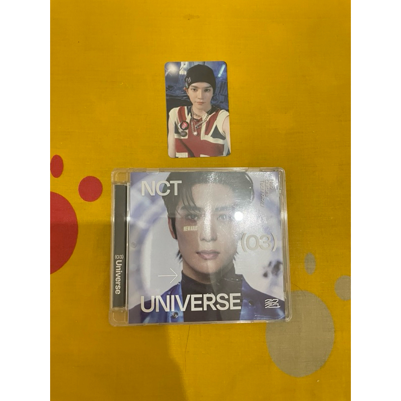 album nct universe jewel case jaehyun ver [pc taeyong only]