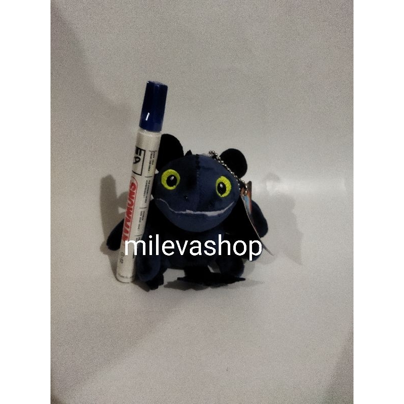 Boneka Gantungan Kunci Toothless Import