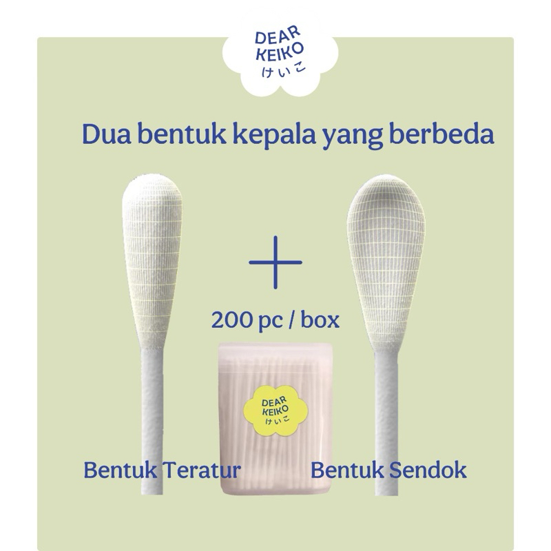 DEAR KEIKO COTTON BUD KAPAS BAYI