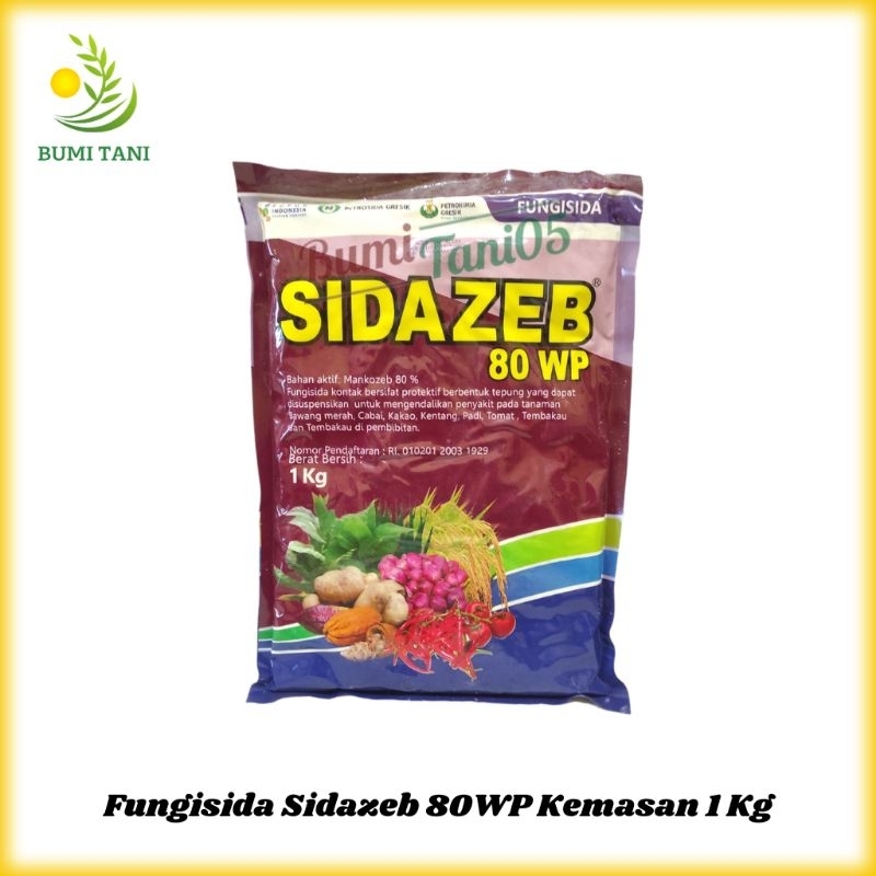 Fungisida Sidazeb 80WP 1 Kg Mankozeb 80%