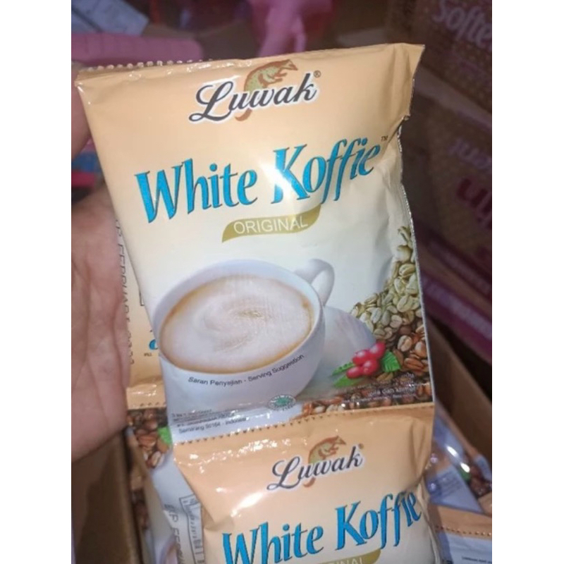 

Luwak white Koffie Renceng isi 10 x 20 gram