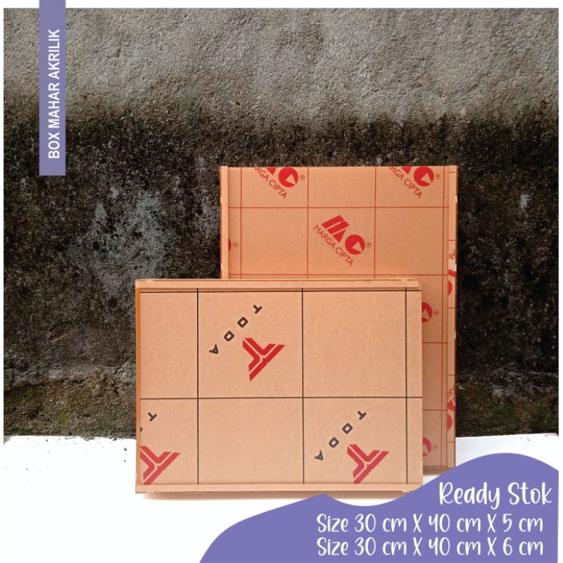 FRAME MAHAR AKRILIK 30X40 / BOX MAHAR AKRILIK / FRAME MAHAR