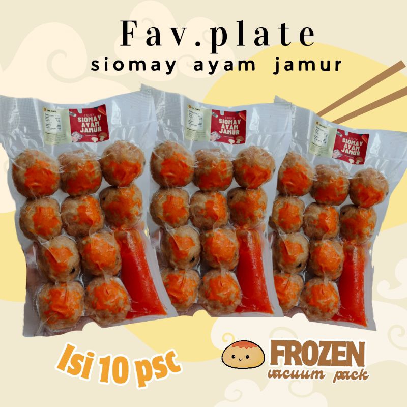 

Siomay Ayam Jamur FROZEN ISI 10 PSC