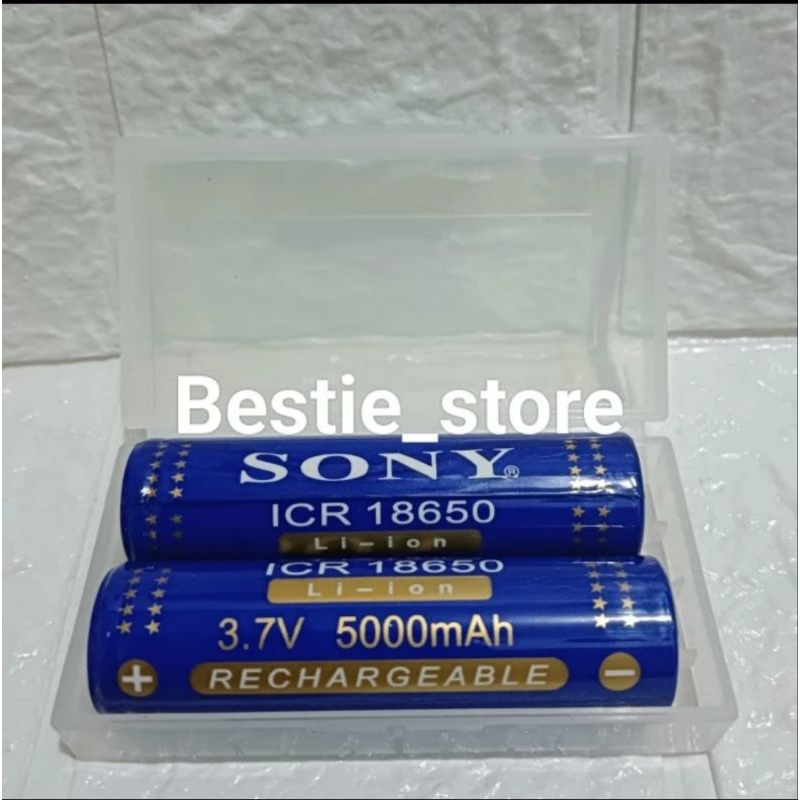 Baterai Charger 18650 Li-on 3.7V 5000mAh_Baterai 18650 5000mAh 3.7V