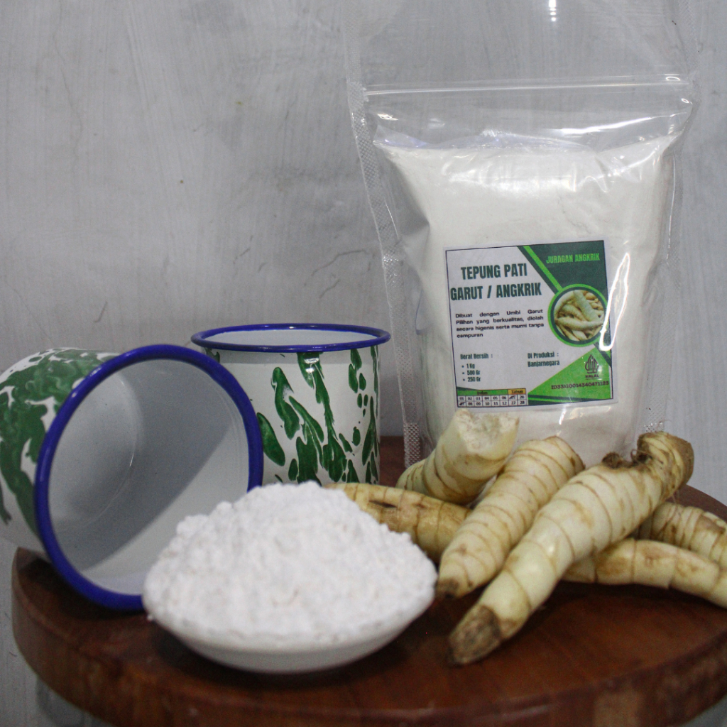 

Pati Garut 500 Gr Tepung Garut Asli Pati Angkrik Gluuten Free