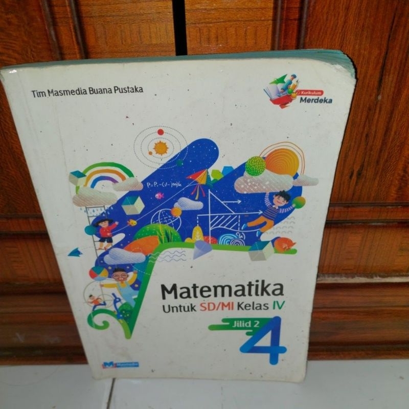 Matematika Masmedia SD/MI Kelas 4,IV  jilid 2