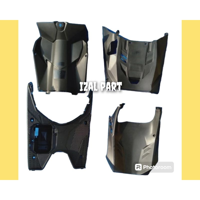 paket dek bawah dek kolong cover lumpur legsiel bawah beat eco beat new 2016 2017 2018 2019 beat str