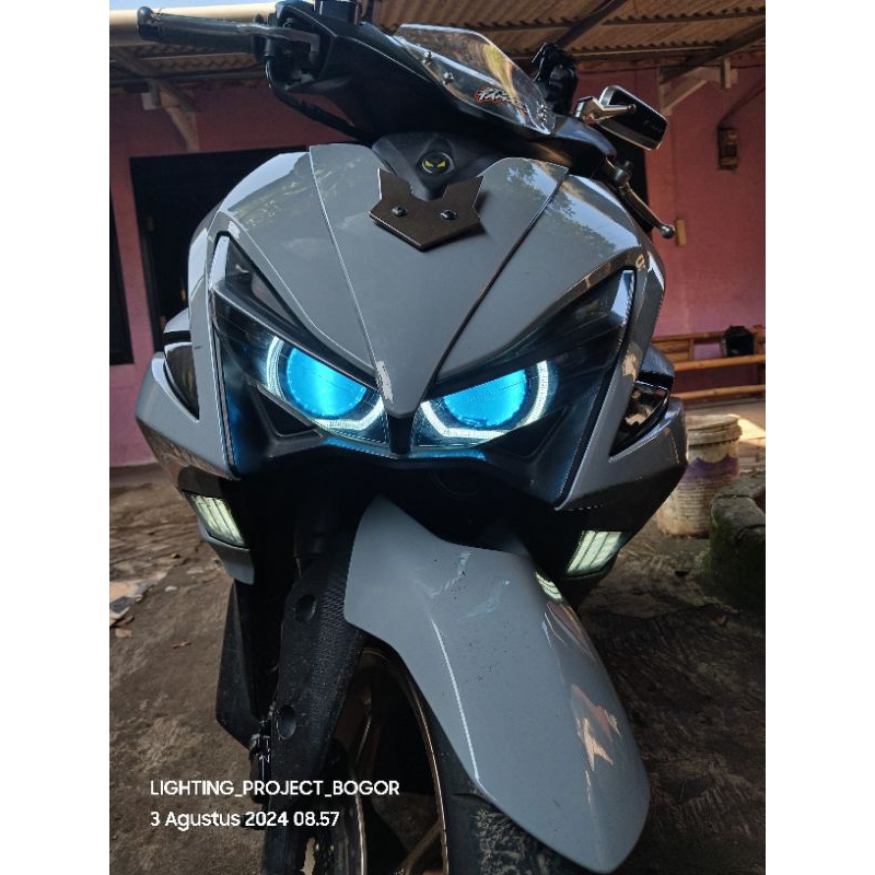 HEADLAMP AEROX OLD & AEROX NEW CUSTOM BILED