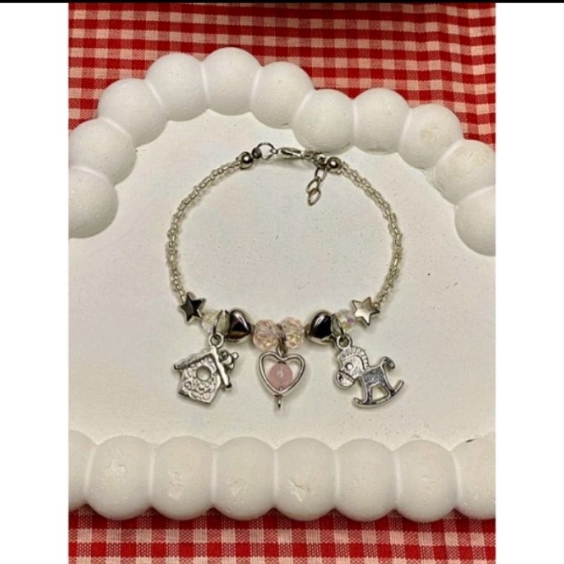 KODE A3E7 gelang pandora impor bangkok paket 1 m