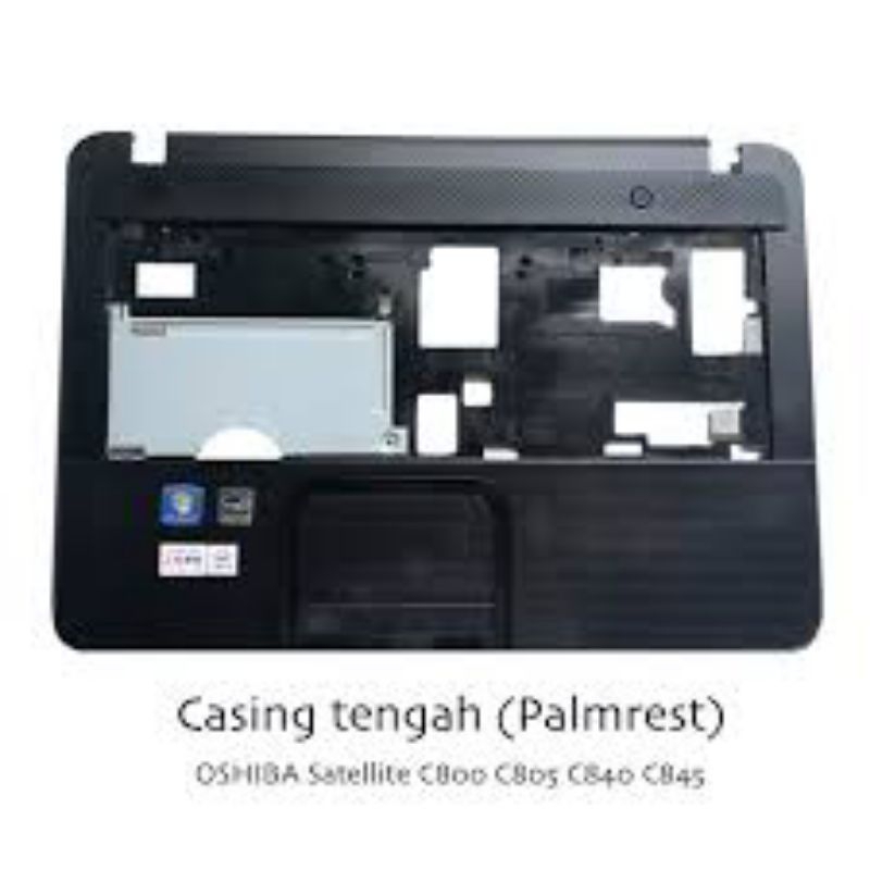 Casing Tengah Toshiba Satellite C800 C805 C840 Palmrest Toshiba C800