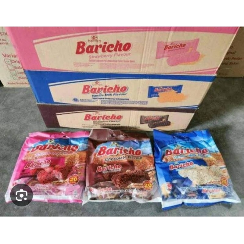 

BARICHO OUT SNACK 1 PAK ISI 20 pics