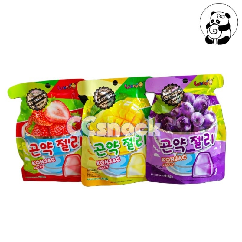 

LUVMI KONJAC JELLY POUCH 200 GR