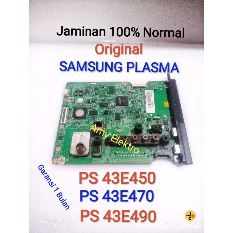 MB Mainboard Motherboard Mobo Modul Mb Samsung Plasma ps43e470 ps43e450 ps43e490 43e450 43e470 43e49