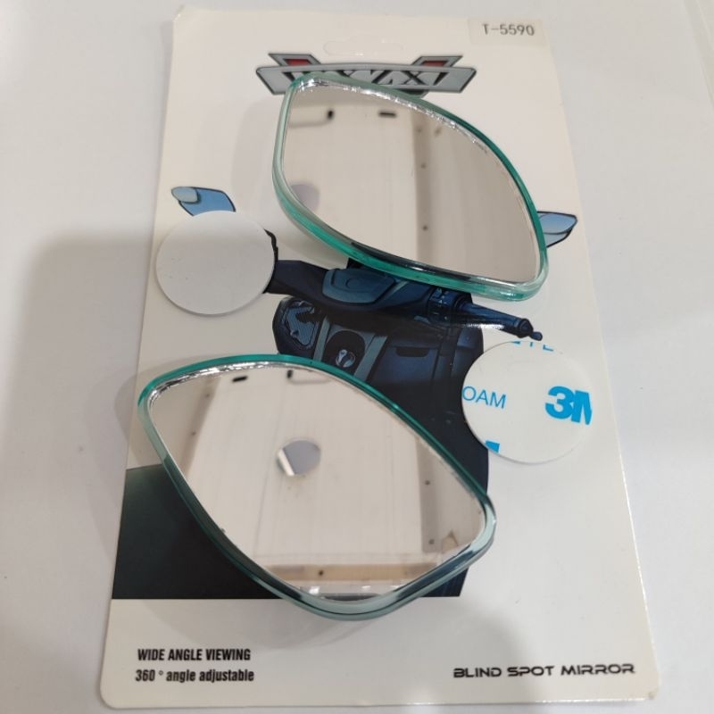 KACA SPION TEMPEL KACA CEMBUNG MODEL BULAT DAN OVAL/DAUN