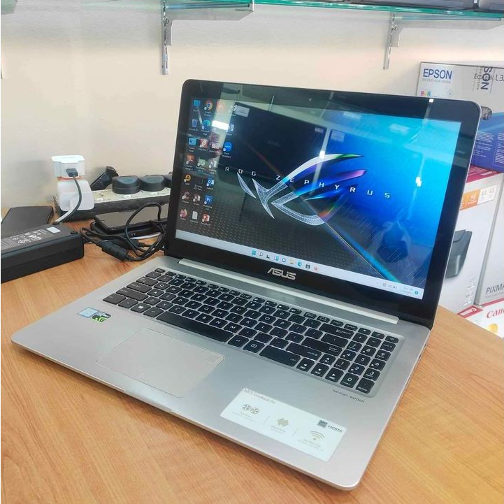 Laptop Bekas Asus VivoBook Pro = Core i7 Gen 8 = VGA GTX 1050 = Touchscreen